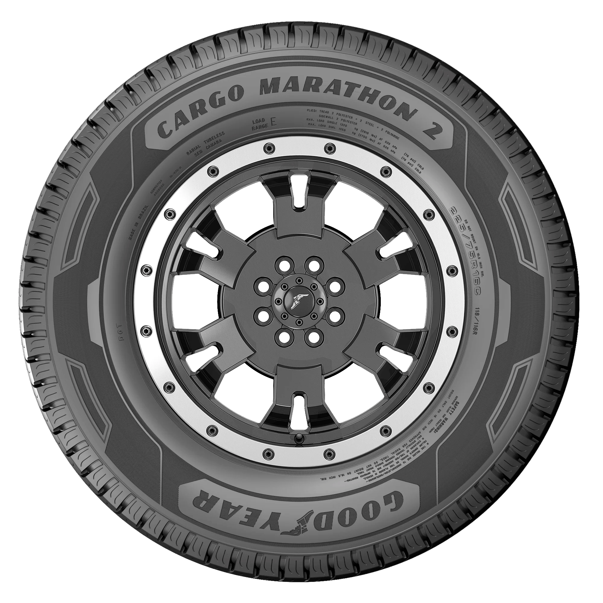 225/75 R16C GOODYEAR CARGO MARATHON 2 118/116R E
