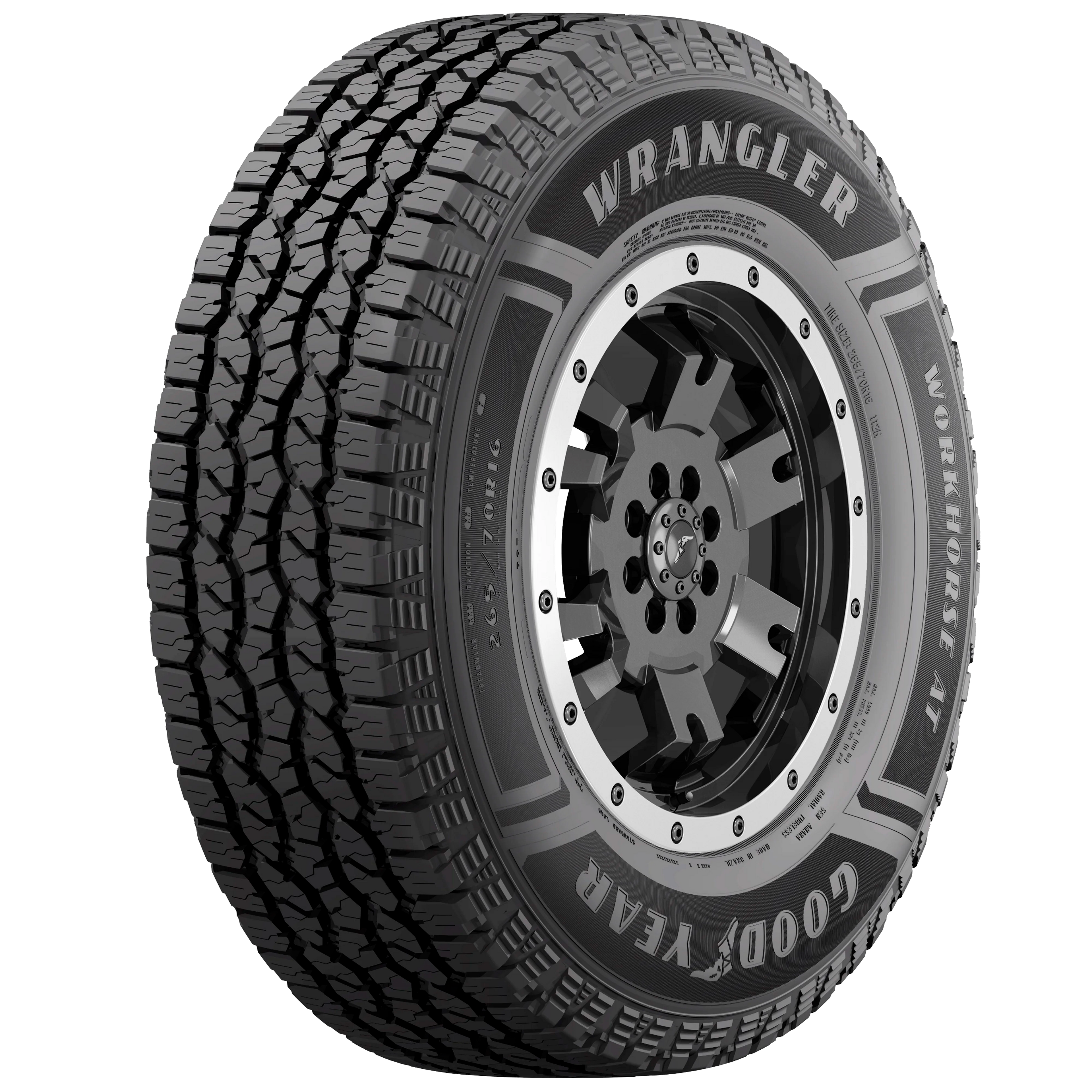 245/65 R17 GOODYEAR WRANGLER WORKHORSE AT 111H XL